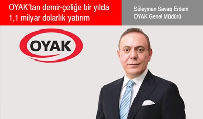 Oyak demir çeliğe yatırım