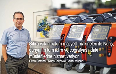 Nuriş, dünyanın tüm iklim ve coğrafyasındaki müşterilerine hizmet veriyor