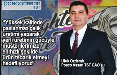 “Yüksek kalitede paslanmaz çelik üretimi yaparak yerli üretimin gücüyle, müşterilerimize en hızlı şekilde ürün tedarik etmeyi hedefliyoruz”